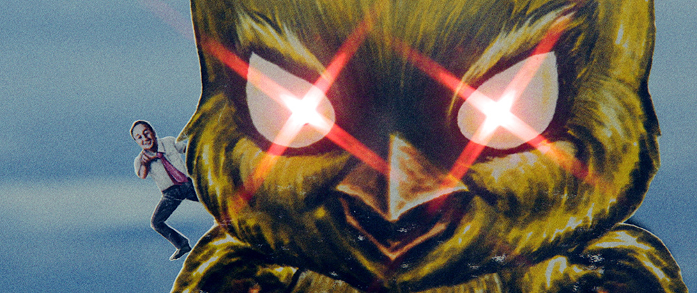 「ひよこちゃん vs ウォンバット」より、巨大化したひよこちゃん