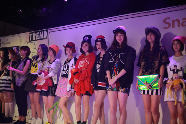 『ViVi』の人気モデル・玉城ティナさんをはじめ、日台の有名モデルが集結した「Snapeee Fes 2013」