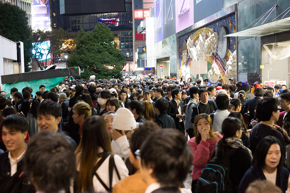 渋谷のハロウィン2018