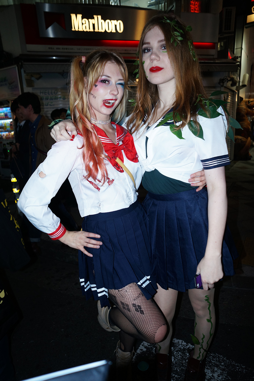 渋谷ハロウィンの美女たち４７