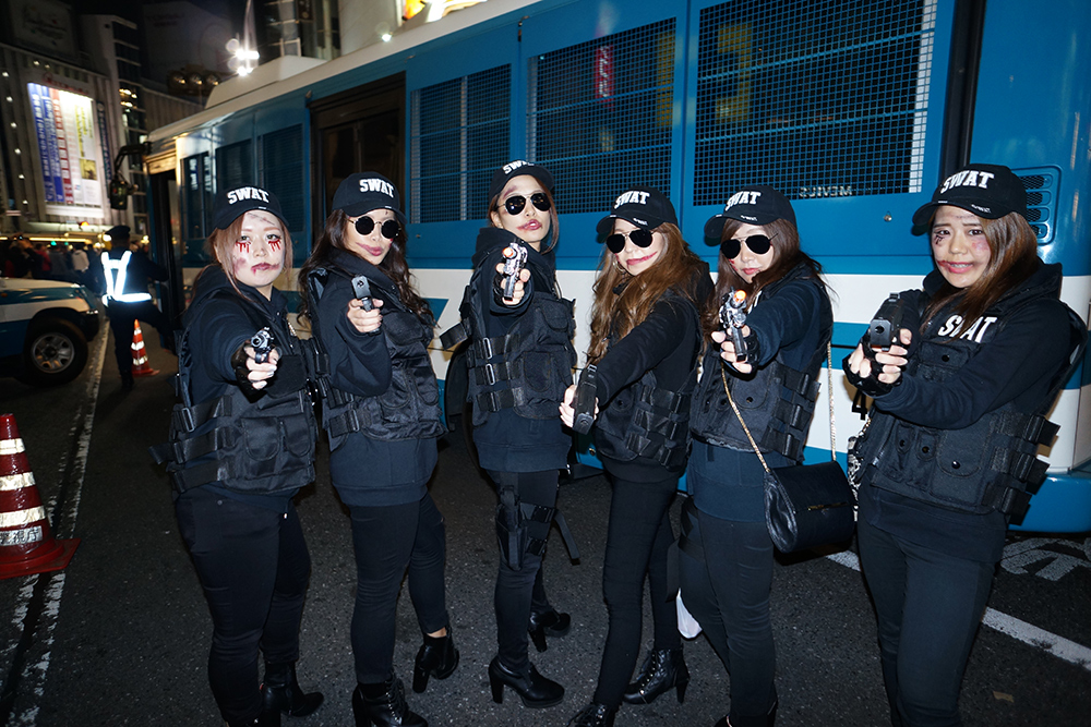 【スナップ写真】渋谷ハロウィンの仮装ギャルたち5