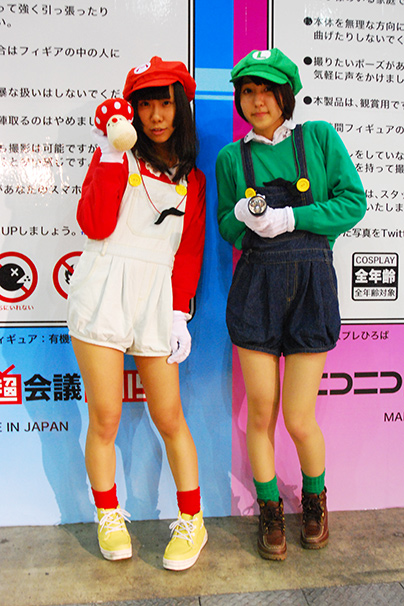 ニコニコ超会議2015コスプレイヤー写真まとめ もい汰 マリオ／楪ももさん ルイージ