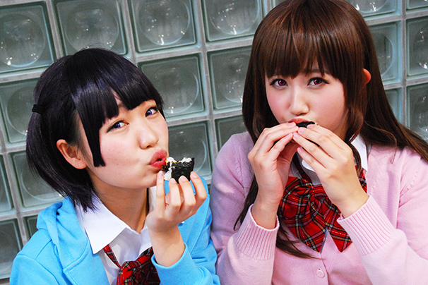 ニコニコ超会議2015 2日目 コスプレイヤー画像 にゃらさん「幸腹グラフィティ」森野きりん／ぴょあさん「幸腹グラフィティ」町子リョウ