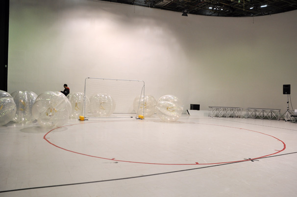 バブルサッカー