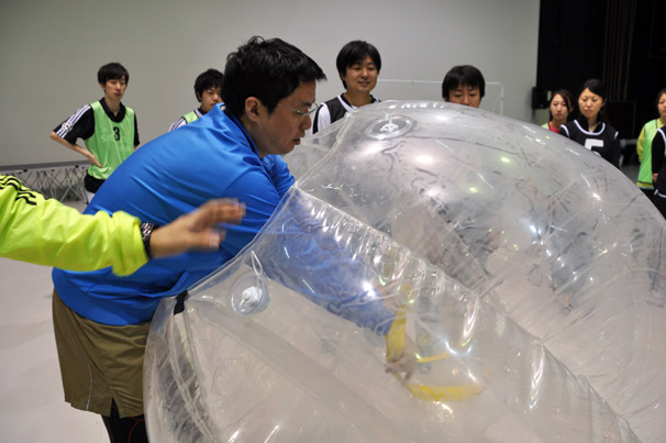 バブルサッカー