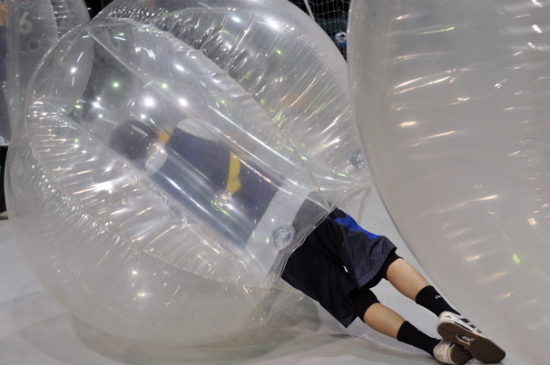 バブルサッカー