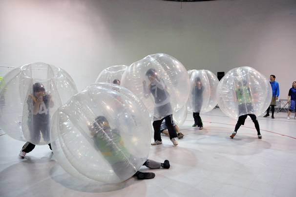 バブルサッカー