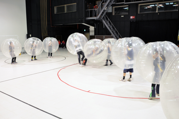 バブルサッカー