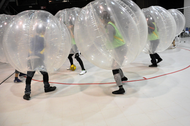 バブルサッカー