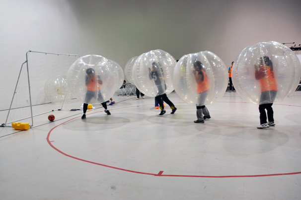 バブルサッカー