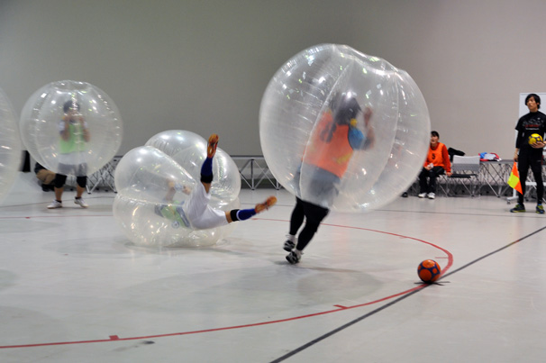 バブルサッカー