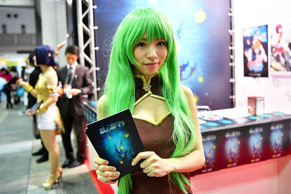 「Animejapan2016」コスプレコンパニオン画像まとめ_haoliners『銀の墓守り(ガーディアン)』ブース1a