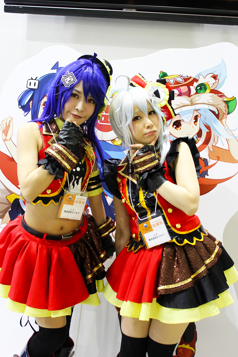 「Animejapan2016」コスプレコンパニオン画像まとめ_bilibili動画ブース1a