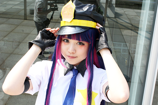 ニコニコ超会議2015コスプレイヤー写真まとめ のんさん「パンティ&ストッキングwithガーターベルト」ストッキング