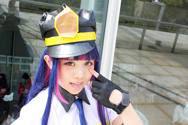 ニコニコ超会議2015コスプレイヤー写真まとめ のんさん「パンティ&ストッキングwithガーターベルト」ストッキング