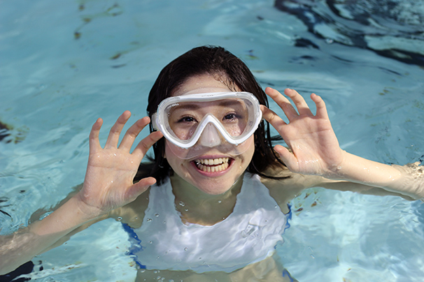 「水中ニーソ」真縞しまりすさん6