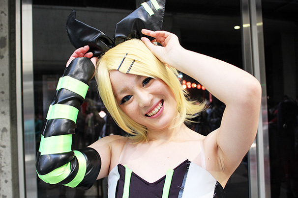 ニコニコ超会議2015 2日目 コスプレイヤー画像 あかさたぬさん 鏡音リン「LUVORATORRRRRY!」ver