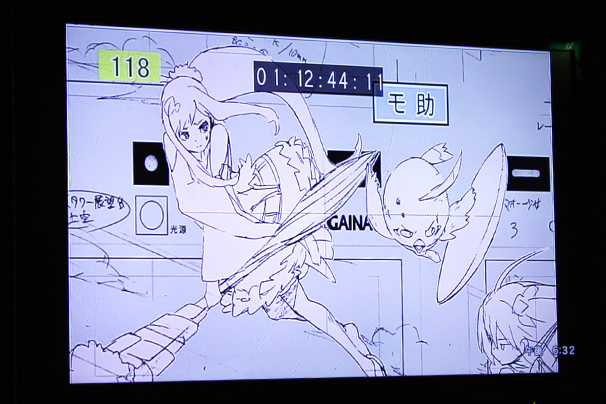 声優さんがアフレコするためのVTR