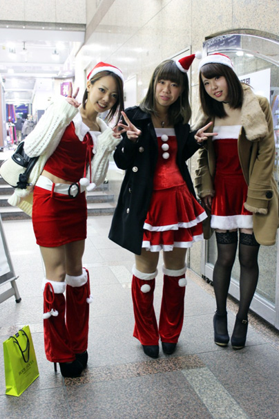 渋谷サンタコスプレ美女画像まとめ8