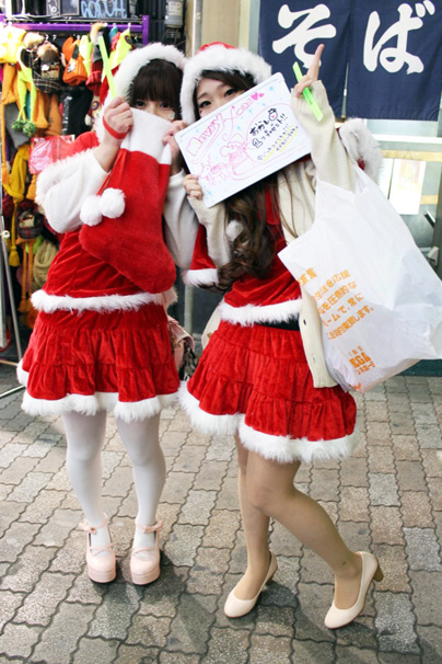 渋谷サンタコスプレ美女画像まとめ7