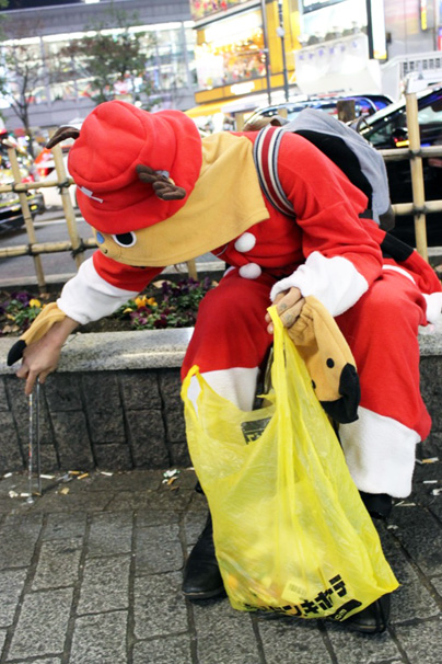 渋谷サンタコスプレ美女画像まとめ15