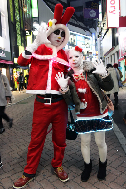 渋谷サンタコスプレ美女画像まとめ1