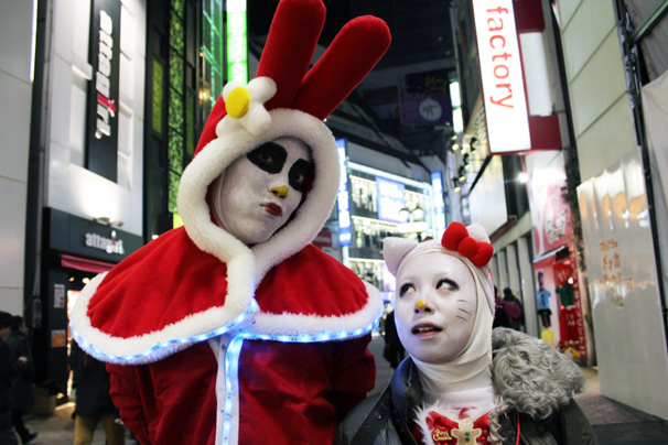 渋谷サンタコスプレ美女画像まとめ2