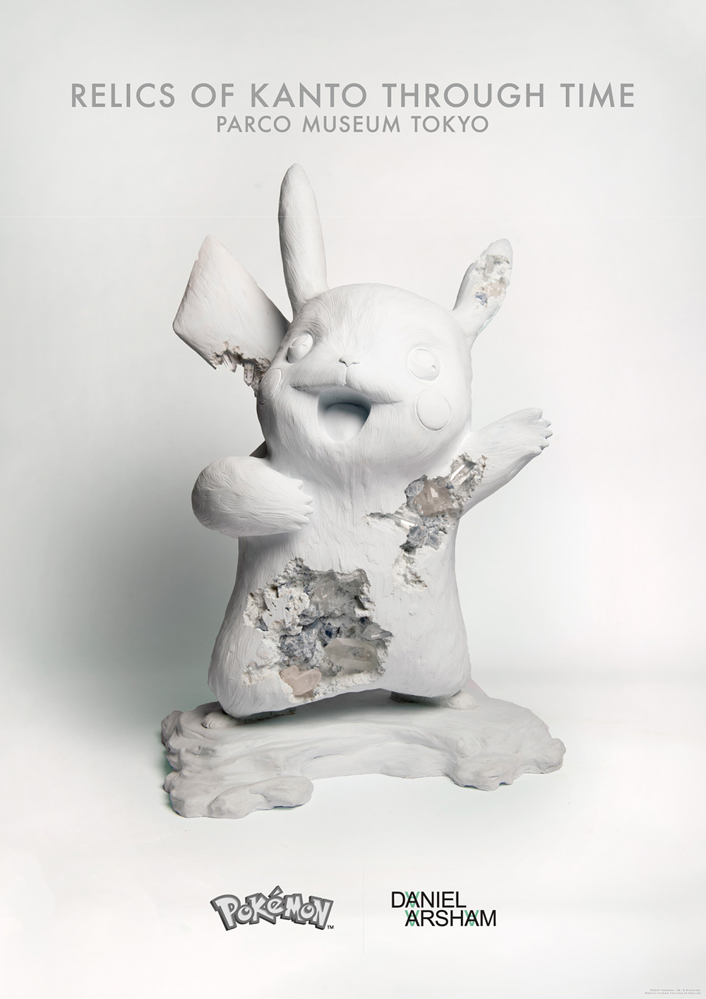 ポケモン展覧会「レリックス オブ カントー スルー タイム」ポスター