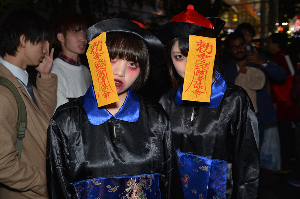 渋谷ハロウィンの美女たち５０