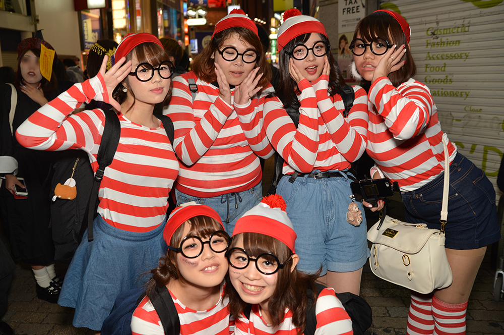 渋谷ハロウィンの美女たち５２