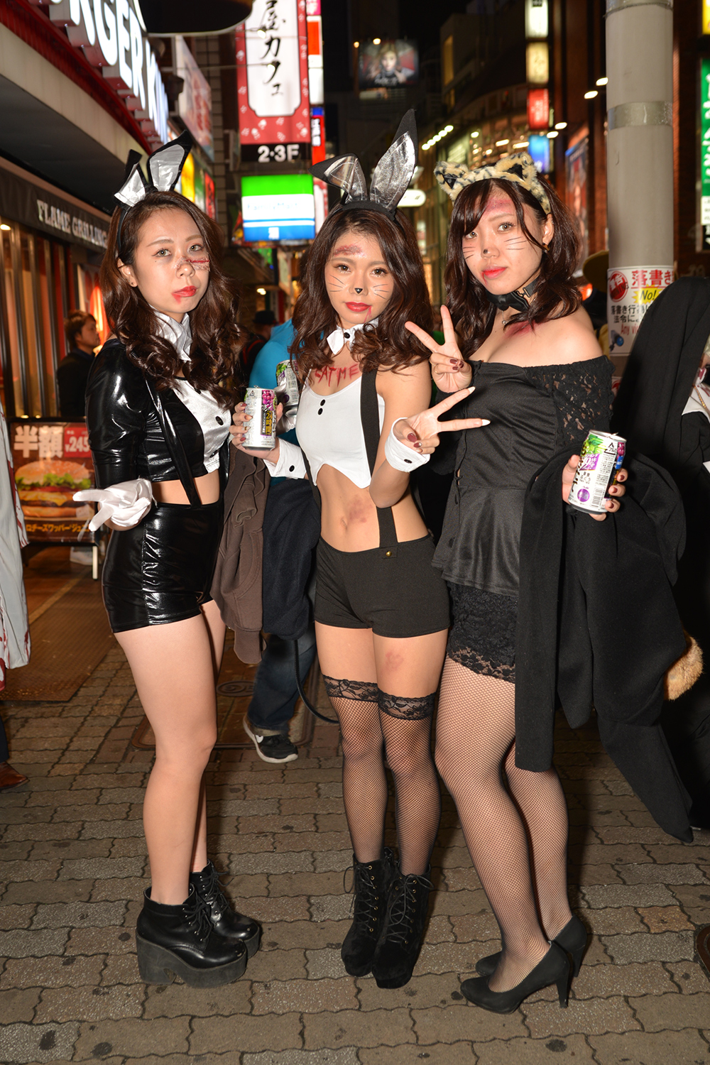 【スナップ写真】渋谷ハロウィンの仮装ギャルたち13