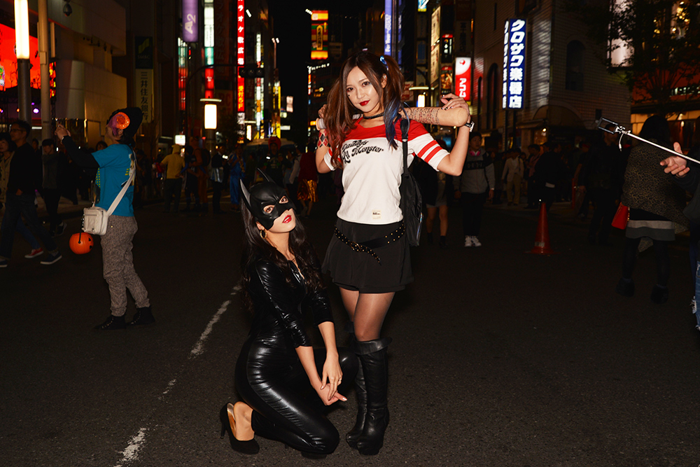 【スナップ写真】渋谷ハロウィンの仮装ギャルたち1