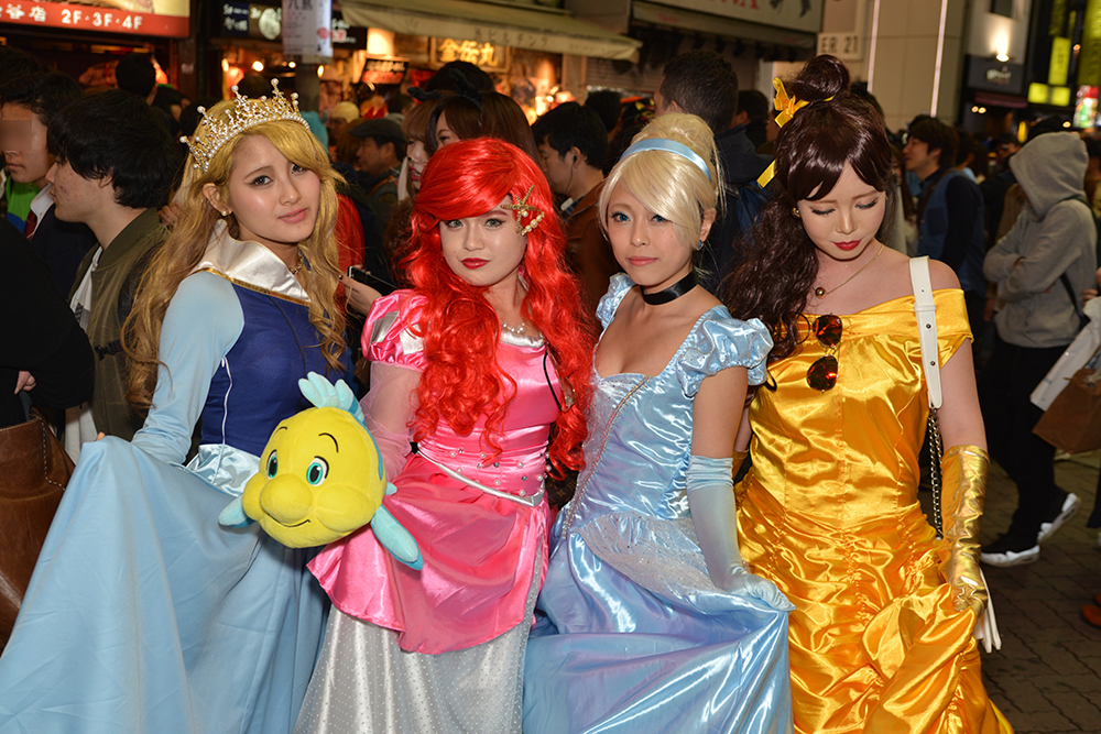 渋谷ハロウィンの美女たち６６