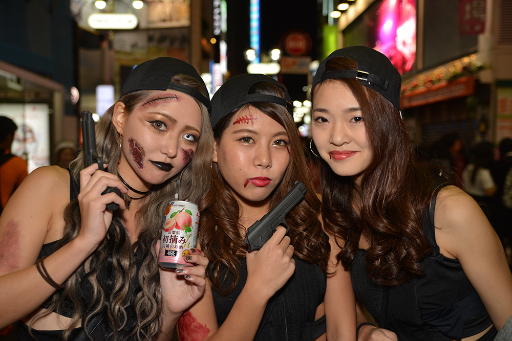 渋谷ハロウィンの美女たち６８