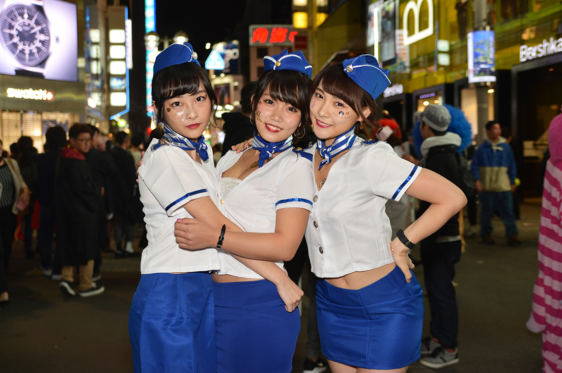 【スナップ写真】渋谷ハロウィンの仮装ギャルたち