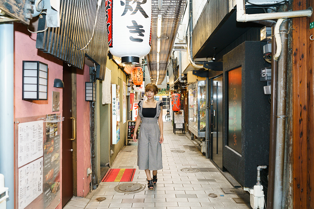 魚町銀天街からさらに奥へ曲がった「鳥町食堂街」には、焼うどん発祥の店「だるま堂」などもある