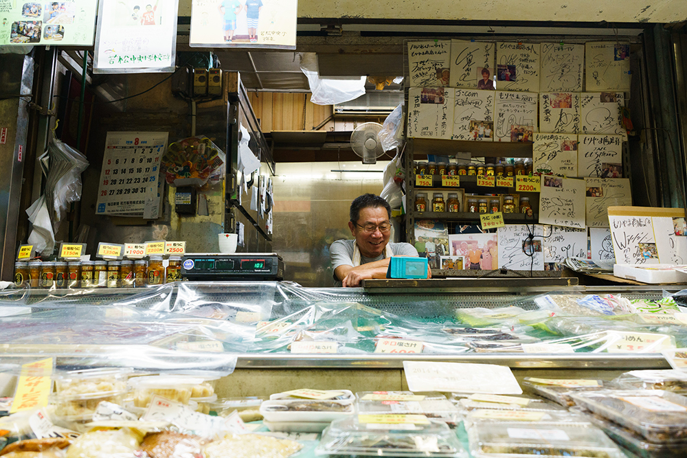 若松の昔ながらの市場「えびす市」