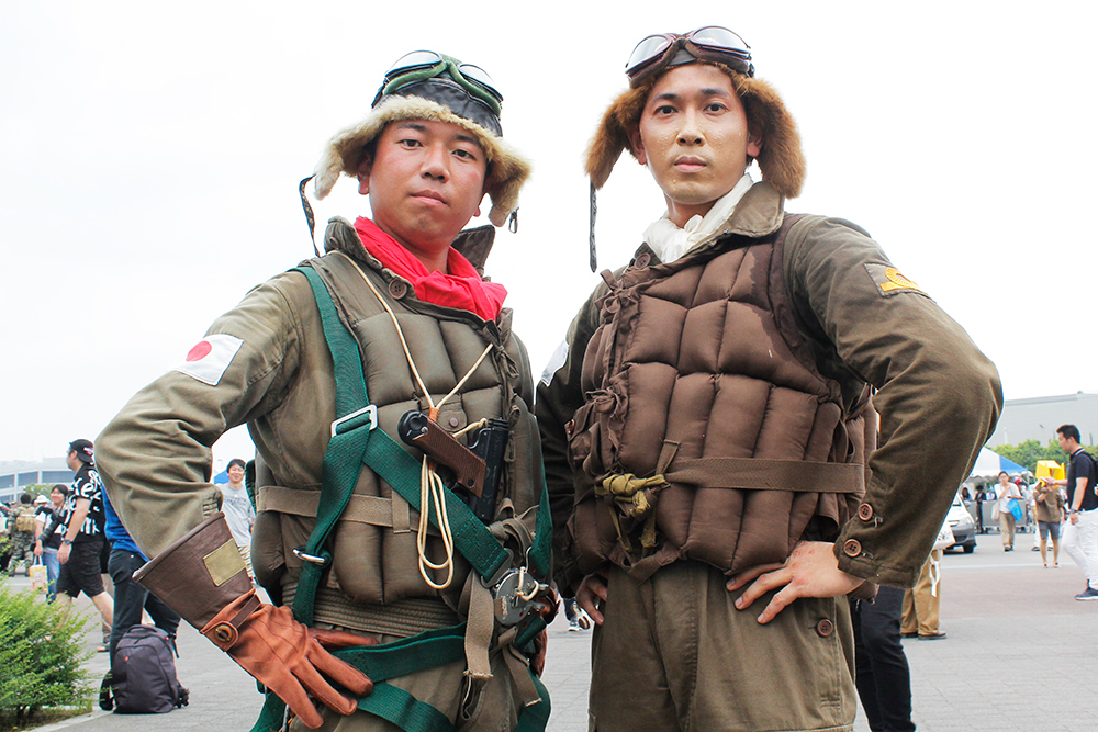 「毎年こういう格好なので、もう慣れてます（笑）。冷えピタは必須ですね」