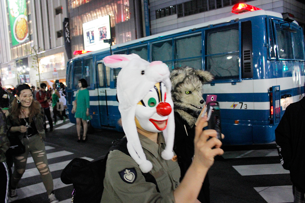 渋谷のハロウィン2018