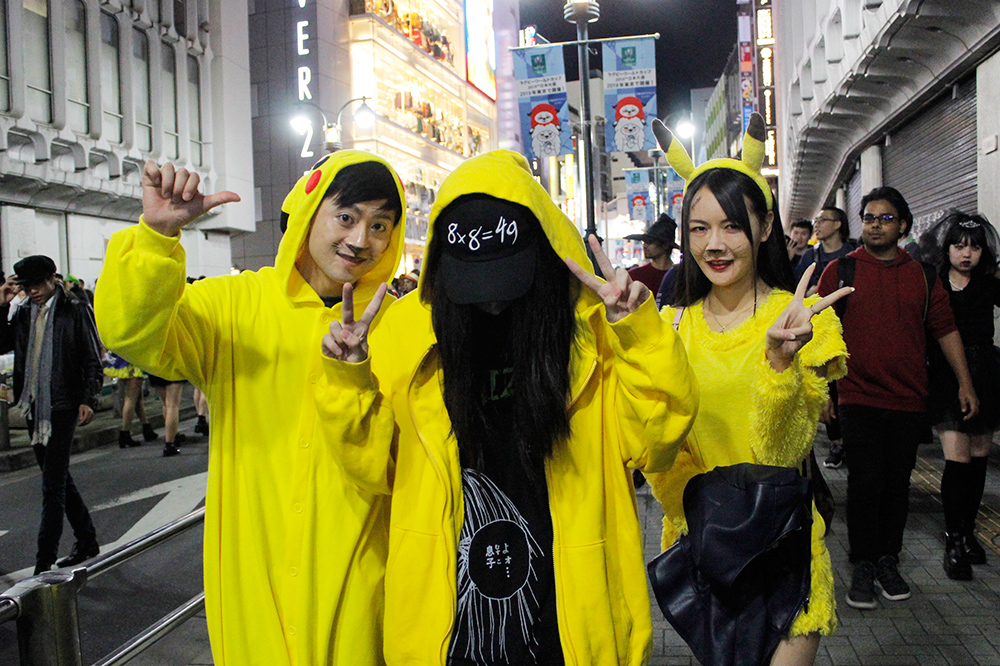 渋谷のハロウィン2018
