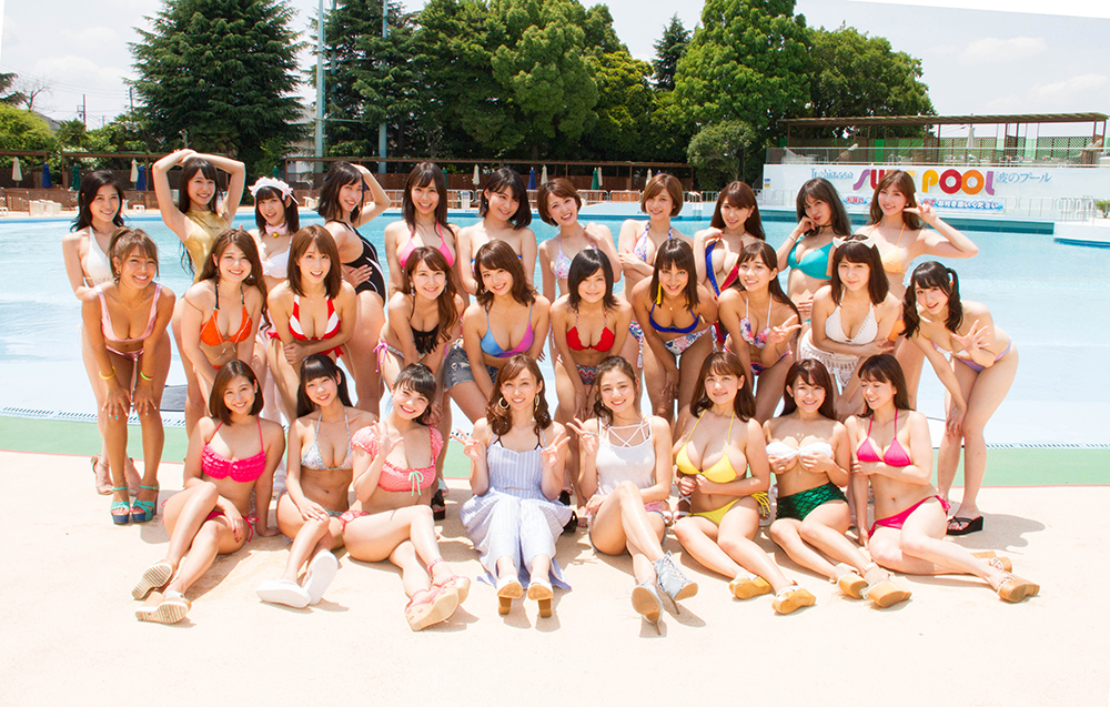昨年の「ビジュアルクイーン撮影会」