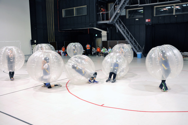 バブルサッカー