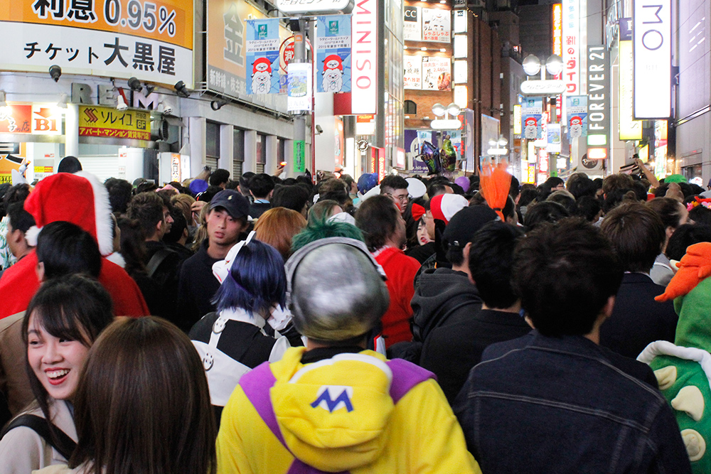 渋谷のハロウィン2018
