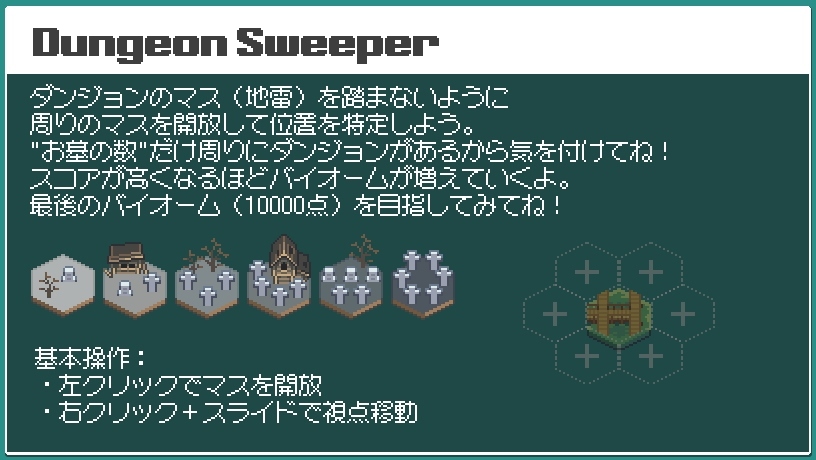 『Dungeon Sweeper』ルール