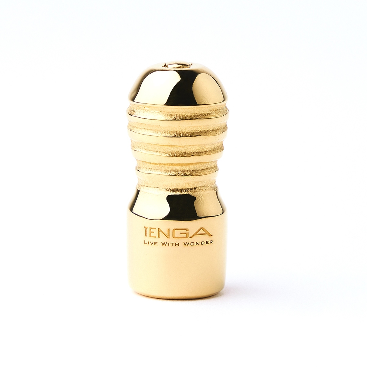 純度99.9％、純金製の金のTENGAペンダントヘッド