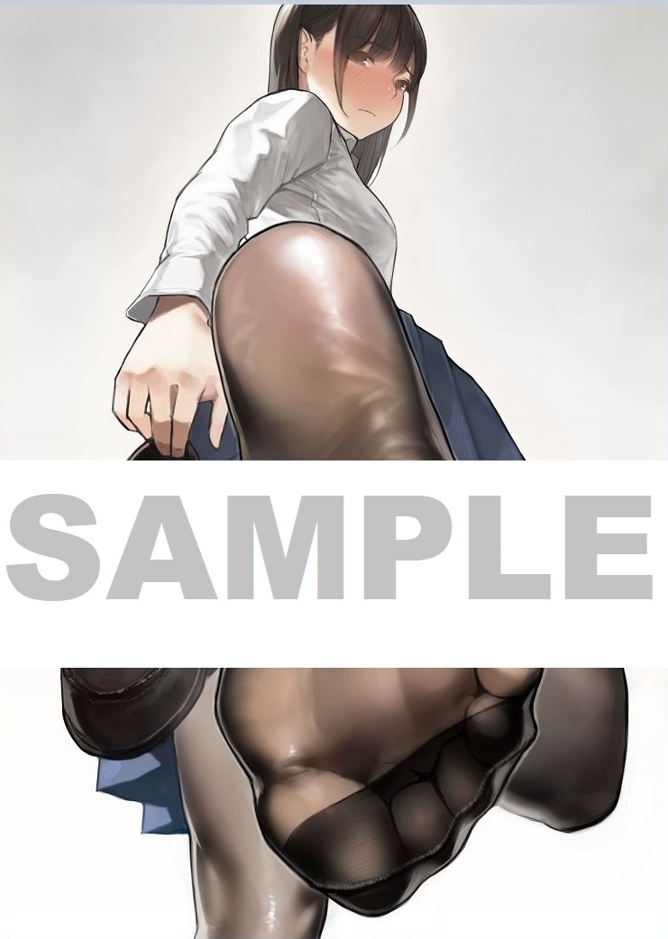 画像4: イラストレーターよむ『Paint it, Black展』開催　タイツフェティシズムの最高峰を拝む