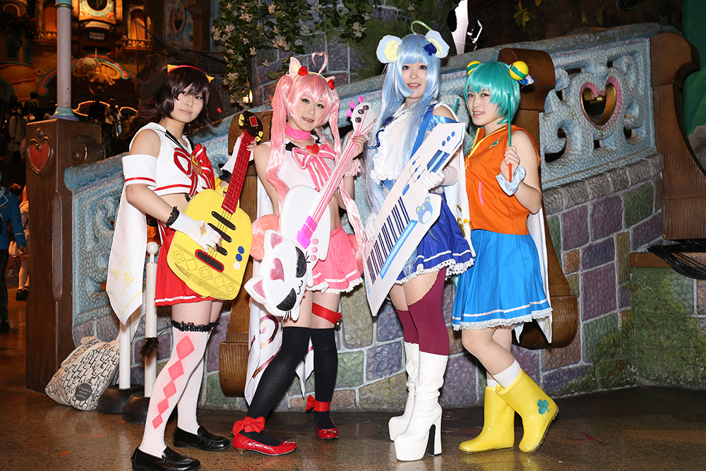 「こすぷれふぇすた5 in サンリオピューロランド」コスプレ画像まとめ_黒月兎々さん・ミリニさん・朱雀さん・珠々七さん／『SHOW BY ROCK!!』ホルミー・ロージア・ツキノ・ジャクソン2