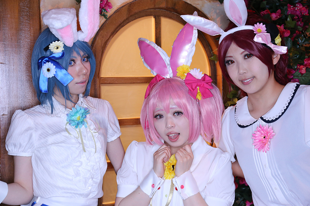 「こすぷれふぇすた5 in サンリオピューロランド」コスプレ画像まとめ_秋テルさん・hitoさん・ゆかりさん／『魔法少女まどか☆マギカ』美樹さやか・鹿目まどか・佐倉杏子
