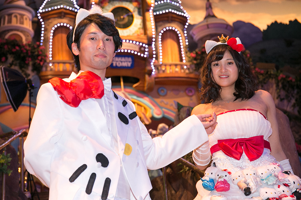 9月には本当にサンリオピューロランドで挙式予定だというカップルも
