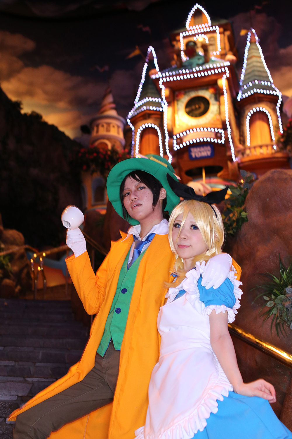 「こすぷれふぇすた5 in サンリオピューロランド」コスプレ画像まとめ_キオさん・春風香流さん／『進撃！巨人中学校』ユミル・クリスタ（アリスver）3